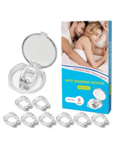 Dispositivos Anti Ronquidos SDGFE33, Clips Nasales de Silicona