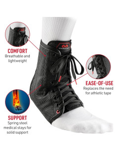 Soporte para Tobillo McDavid MD199-01-32 Negro Pequeño 2