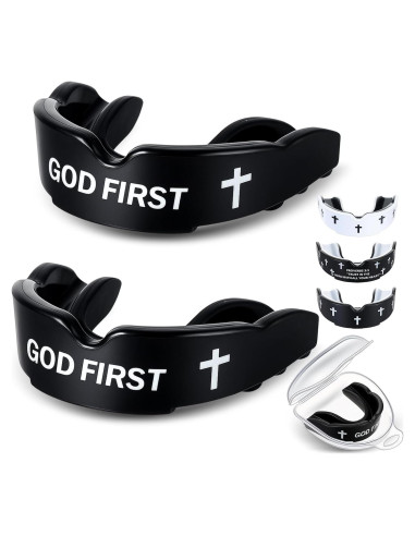 Protectores Bucales Cruzados Yaomiao 2 Pcs para Deportes