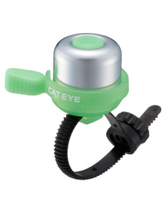 Campana de Bicicleta CATEYE PB-1100P de Latón 60dB Color Lima