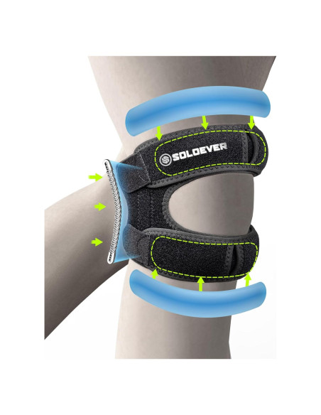 Férula de Rodilla Patella Soloever Ajustable para Dolor