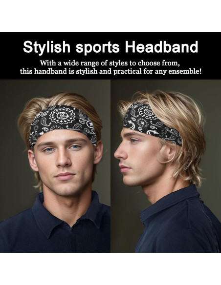 Cinta Deportiva Gvhntk 9 Piezas Coloridas para Sudor