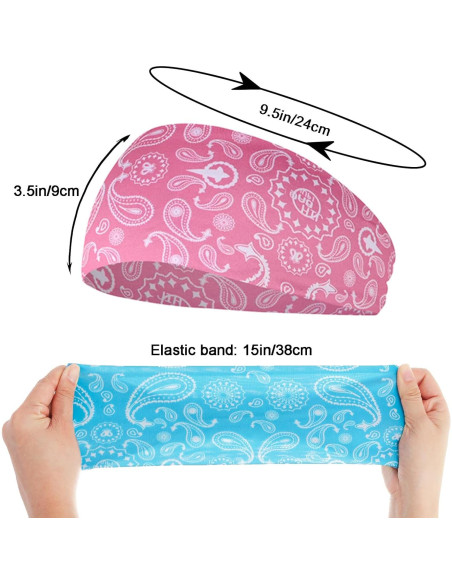 Cinta Deportiva Gvhntk 9 Piezas Coloridas para Sudor