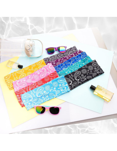 Cinta Deportiva Gvhntk 9 Piezas Coloridas para Sudor