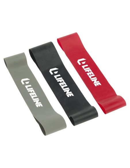 Kit de Bucles de Banda Plana Lifeline - 3 Niveles de Resistencia