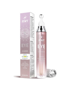 Suero para Ojos RWT con 5% Cafeína y Rodillo Masaje 360