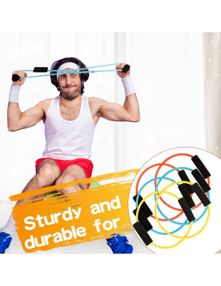 Set de 3 Bandas de Resistencia Doble Norcoin para Pilates