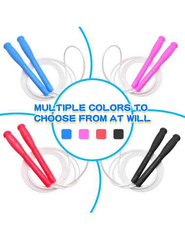 Cuerda de Salto Ajustable FEELCAT 2.8m Verde para Fitness