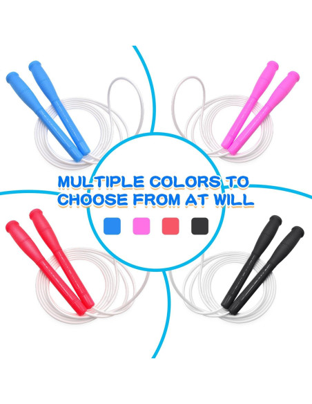 Cuerda de Salto Ajustable FEELCAT 2.8m Verde para Fitness