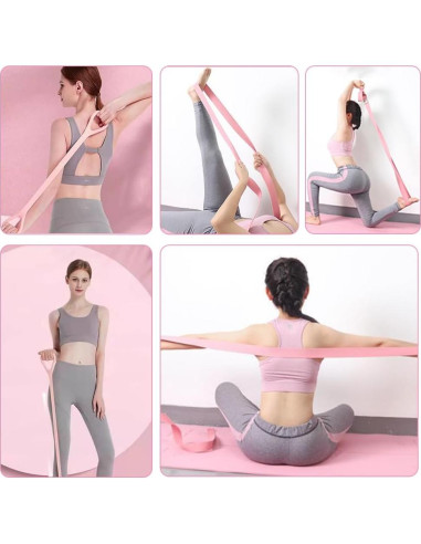 Kit de Pilates XinM 13 Piezas con Anillo y Pelota de 25 cm