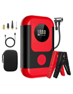 Arrancador de Salto ZPUFDYM SNY-C8 con Compresor 5000A 12V