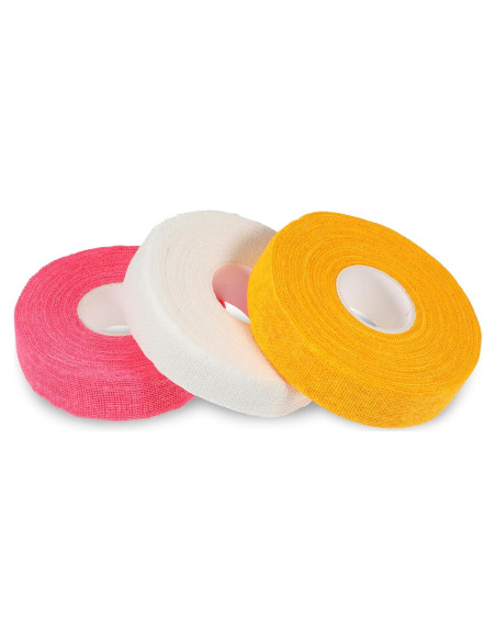 Cinta Protectora de Dedo Bewudy - 3 Rollos Algodón 14m