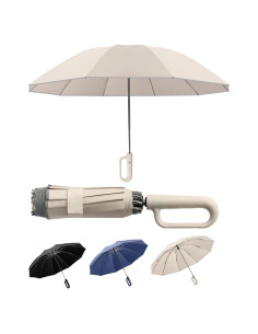 Paraguas de viaje LUNAREVA compacto a prueba de viento 37.6 cm