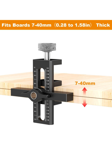 Plantilla de Montaje de Puertas de Gabinete Puriwood 2 en 1