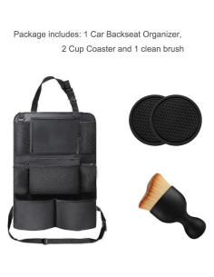 Organizador de Auto Genérico para Asiento Trasero con Soporte para Tableta 27.94 cm 2