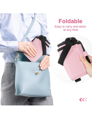 Soporte para Taza de Equipaje WIROTA Rosa - Multifuncional