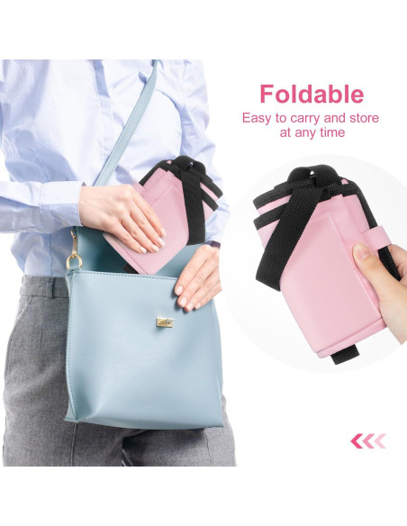 Soporte para Taza de Equipaje WIROTA Rosa - Multifuncional