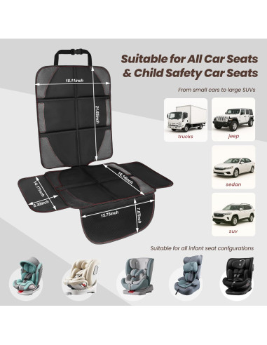 Protector de Asiento de Coche DSCarCovers Universal Impermeable