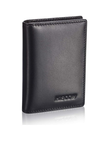 Funda de Tarjetas de Negocios HISCOW de Cuero Nappa Italiano