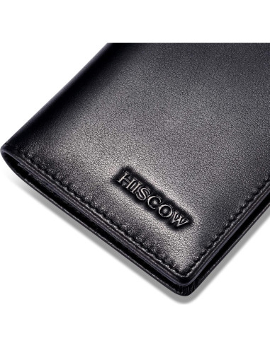 Funda de Tarjetas de Negocios HISCOW de Cuero Nappa Italiano