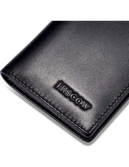 Funda de Tarjetas de Negocios HISCOW de Cuero Nappa Italiano