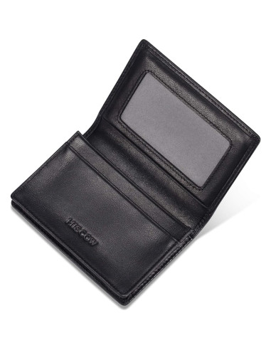 Funda de Tarjetas de Negocios HISCOW de Cuero Nappa Italiano