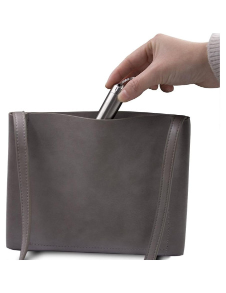 Estuche de Pastillas Impermeable SHD de Acero Inoxidable 5.7 cm