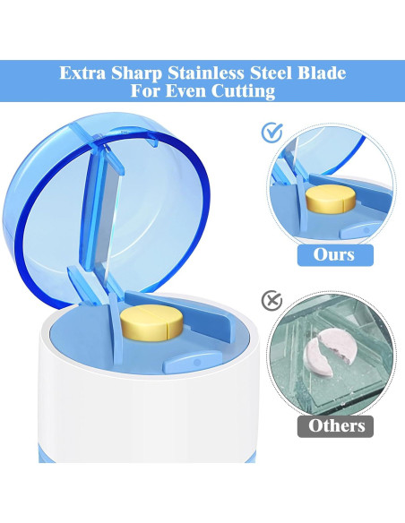 Triturador de Pastillas 3-en-1 Sukki con Almacenamiento