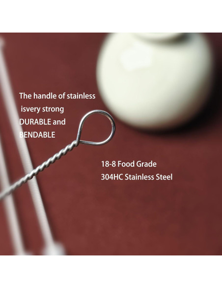 Cepillo Limpiador de Popotes CIDYAUST 26.5cm 2 Piezas Nylon