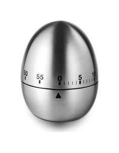 Temporizador Mecánico de Cocina INTRESTIN 60 Minutos Acero Inoxidable