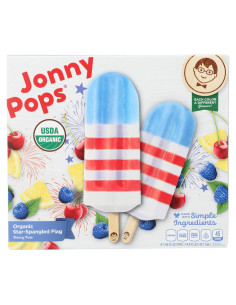 Paleta Helada JonnyPops Sabor Naranja 28.35g