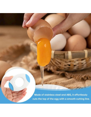 Abridor de Cáscara de Huevo Saycker, Cortador Multifuncional