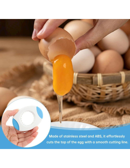 Abridor de Cáscara de Huevo Saycker, Cortador Multifuncional