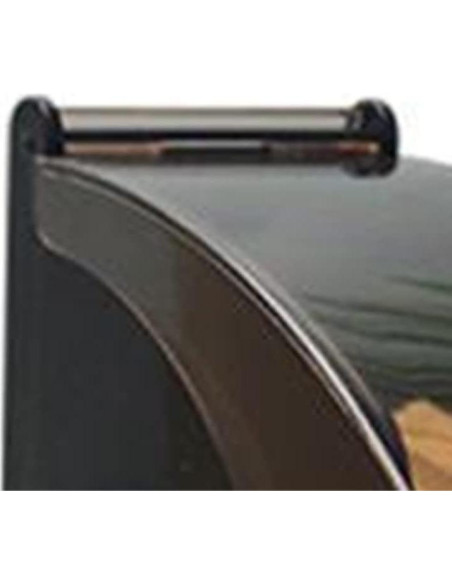 Soporte para Filtros de Café Cyrank Acrílico Negro con Cubierta