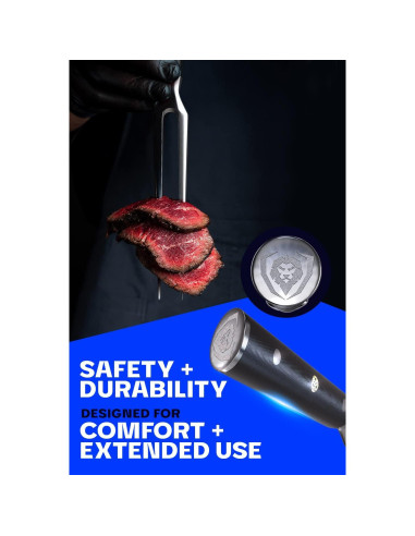 Tenedor de Carne Dalstrong El Impalador - Acero Inoxidable 22 cm