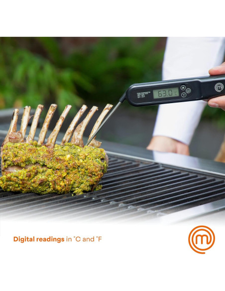 Termómetro Digital de Carne MasterChef - Sonda Plegable 15.7cm