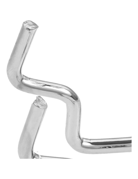 Ganchos de Metal para Tablero Perforado dophee - 10 Piezas 35x31mm