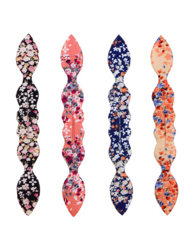 Hacedor de moño de esponja Xiwstar orejas de conejo floral