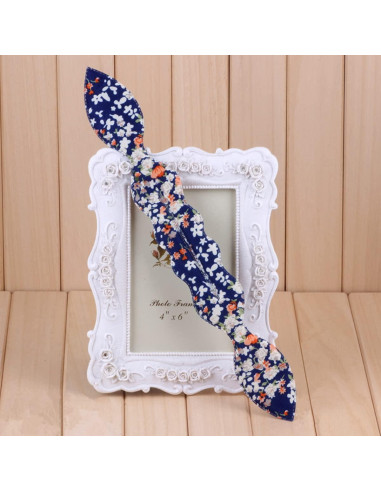 Hacedor de moño de esponja Xiwstar orejas de conejo floral