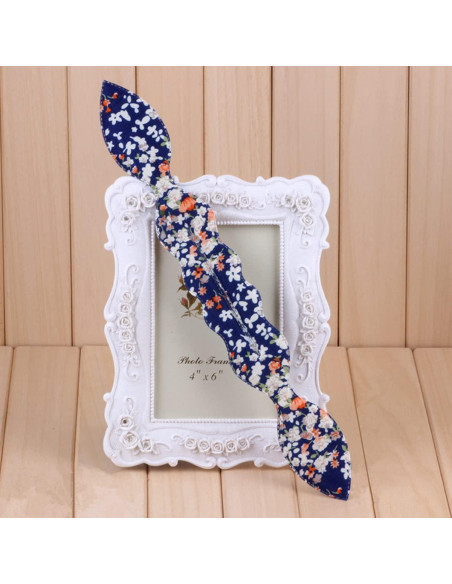 Hacedor de moño de esponja Xiwstar orejas de conejo floral