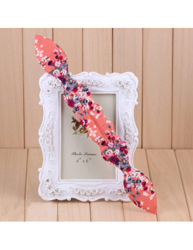 Hacedor de moño de esponja Xiwstar orejas de conejo floral