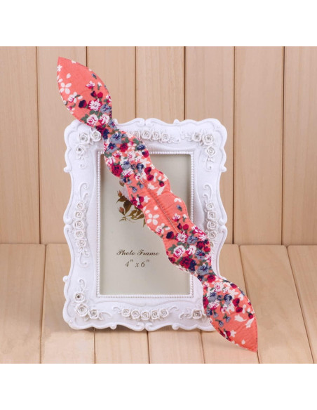 Hacedor de moño de esponja Xiwstar orejas de conejo floral