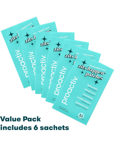 Parches para Acné Proactiv Zits Happen 90 Unidades 12mm