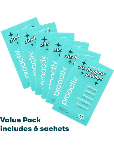 Parches para Acné Proactiv Zits Happen 90 Unidades 12mm