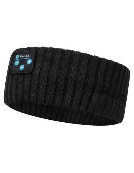Beanie Bluetooth Fulext Calentador de Oídos Negro-Gris