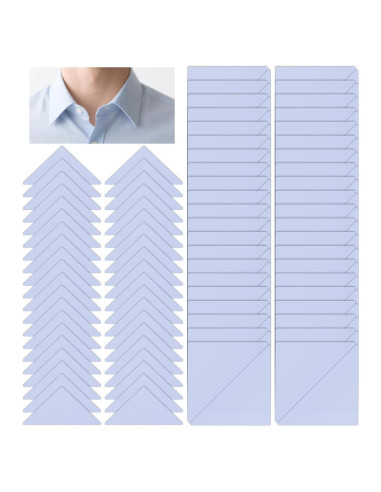 120 Soportes de Cuello Autoadhesivos ValueBargain para Camisas