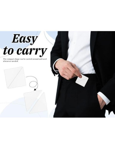 120 Soportes de Cuello Autoadhesivos ValueBargain para Camisas