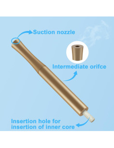 Inhalador Sin Vapor Sbujuetc - Alivio de Ansiedad con Menta 2