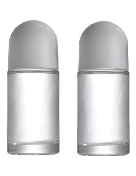 2 Botellas de Rodillo de Vidrio Galyacht 50ML A Prueba de Fugas