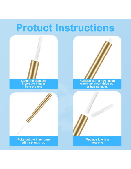 Inhalador Sin Vapor Sbujuetc - Alivio de Ansiedad con Menta